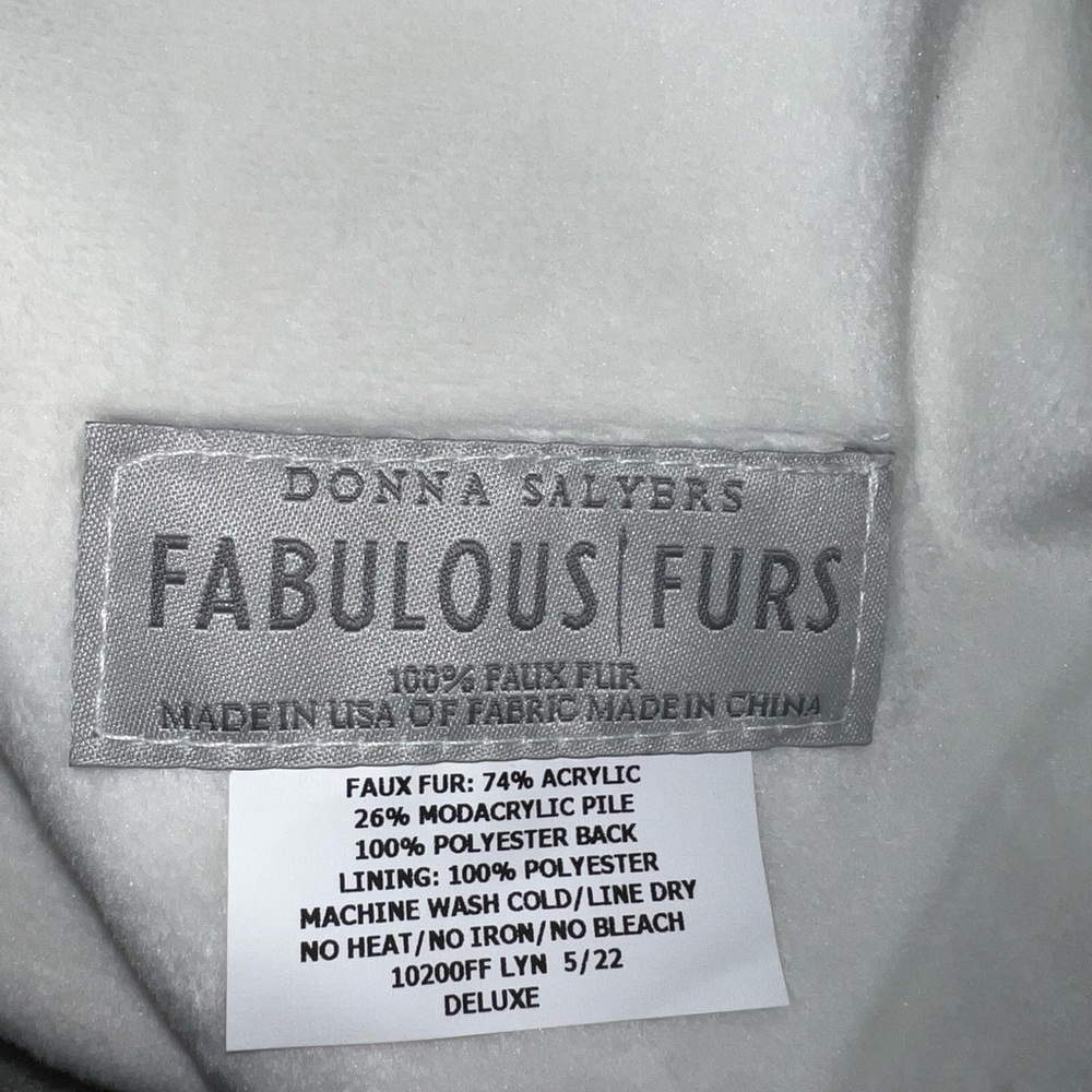 NWOT Limited Edition Lynx Faux Fur Throw 60”x72” - Picture 4 of 11